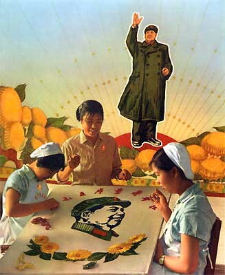Portraits of Chairman Mao